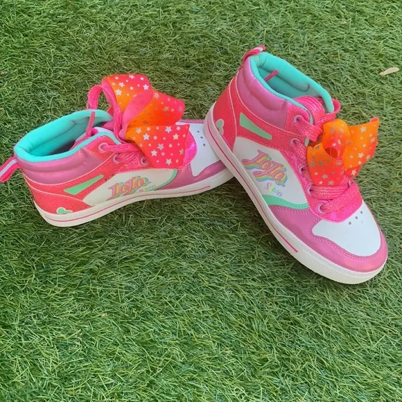 Nickelodeon Jojo Siwa Toddler Girl Hightops _ Size - 1 - Picture 15 of 16